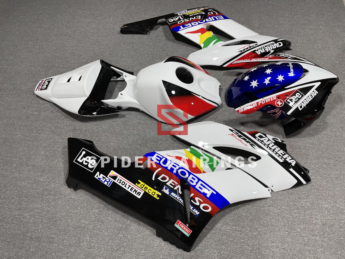 Gloss White Eurobet-Honda CBR1000RR 2004-2005