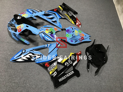 Black and SkyBlue Shark-BMW S1000RR 2009-2014