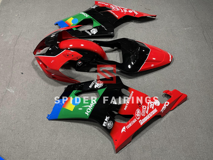 Red,Black and Green JOMO-Suzuki GSXR1000 2003-2004