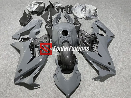 Grey Carbon Fiber Side-Honda CBR650R 2019-2023