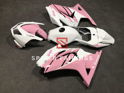 Gloss Pink&White-Kawasaki EX250 2008-2012