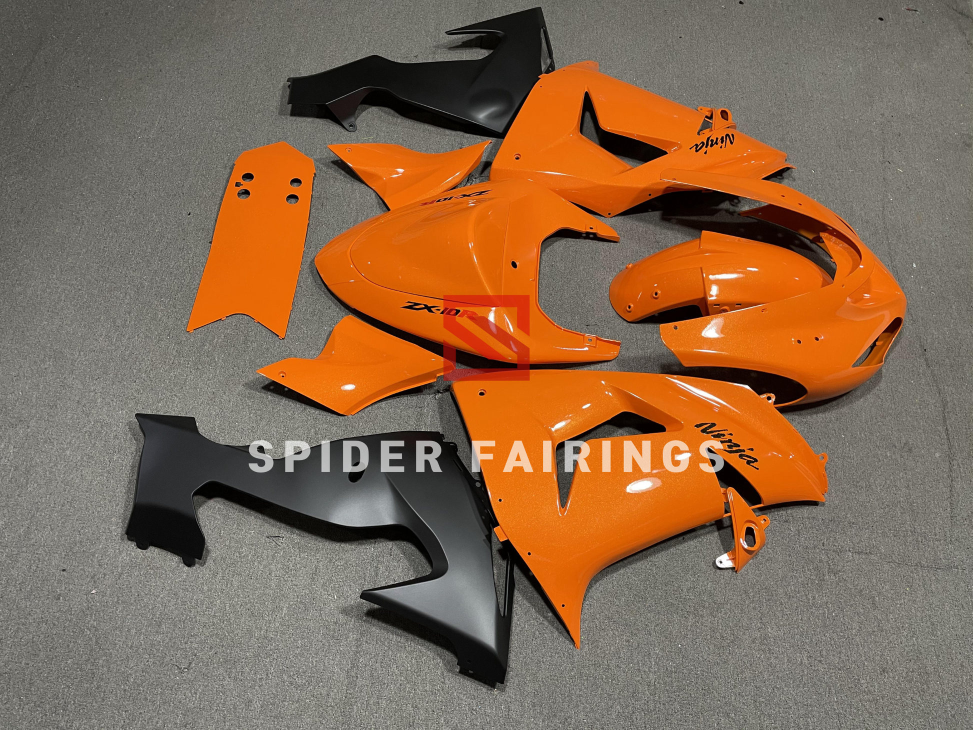 Gloss Orange-Kawasaki ZX-10R 2006-2007