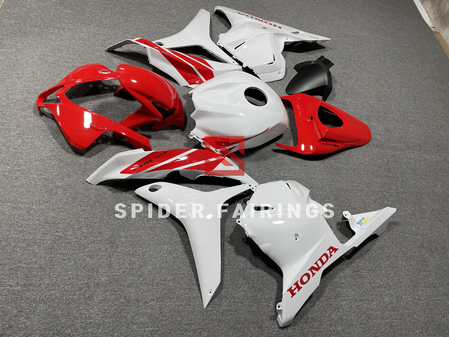 Gloss Red&White-Honda CBR600RR 2009-2012