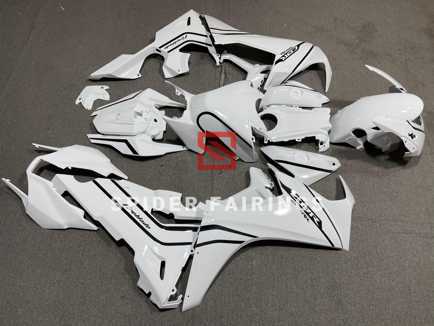 Gloss White-Honda CBR1000RR 17-19