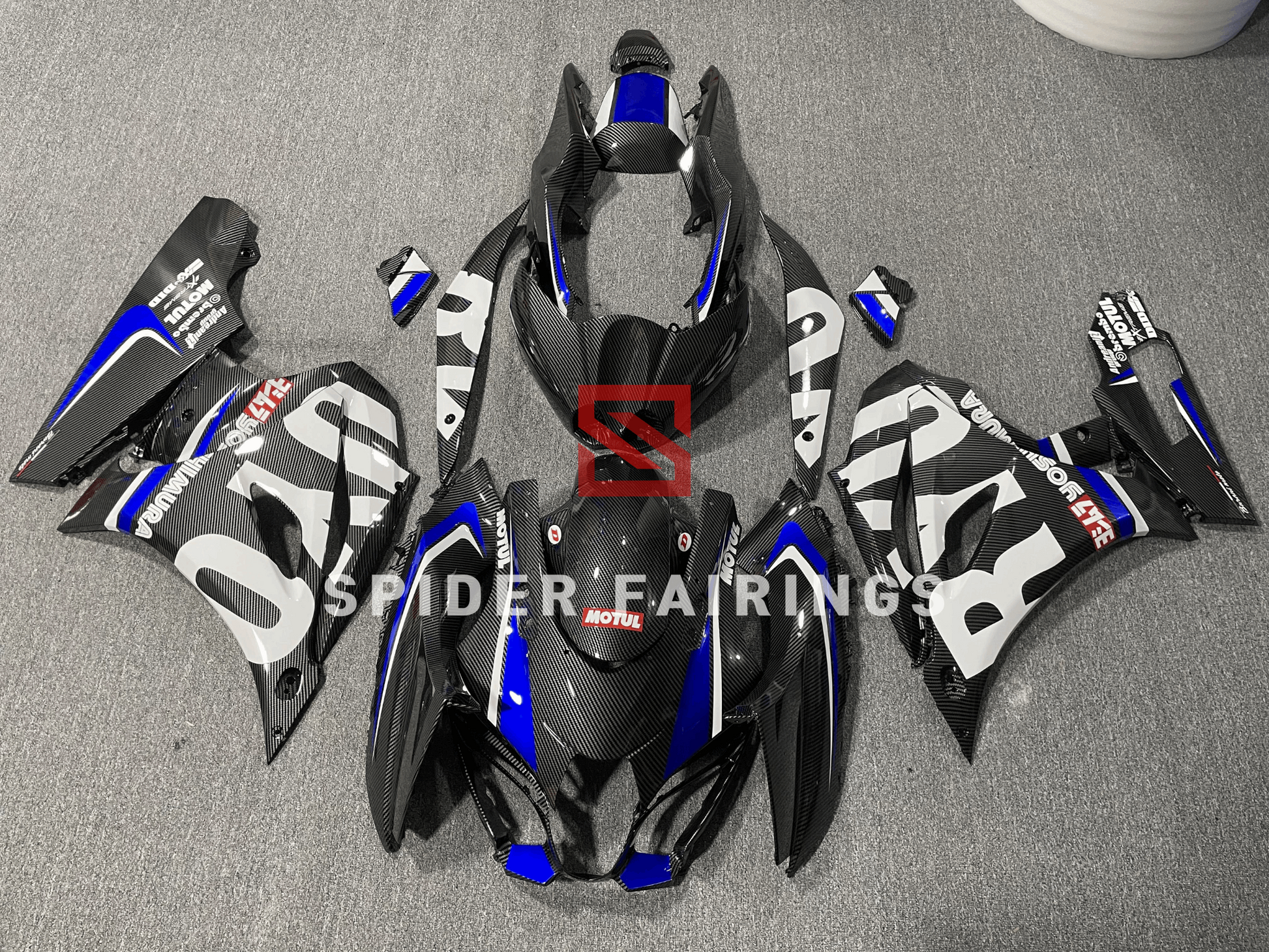 Carbon Fiber Black-Suzuki GSXR1000 17-19 - SpiderFairings