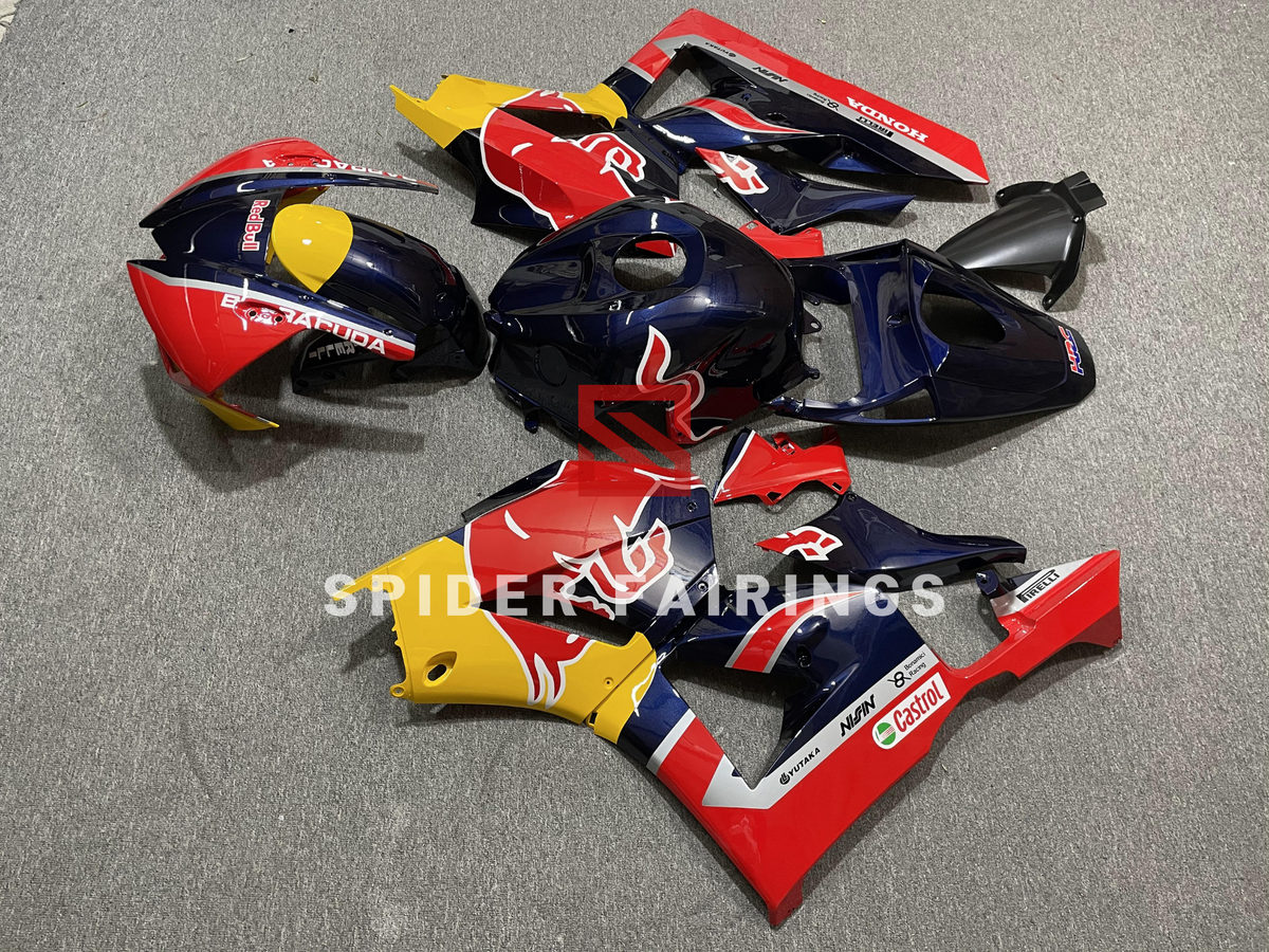 Custom Red Bull-Honda CBR600RR 2013-2023 – SpiderFairings Custom Red Bull-Honda CBR600RR 2013-2023 – SpiderFairings