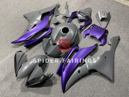 Matte Purple and Grey-Yamaha YZF R6 2008-2016