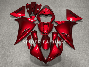 Dark Red-Yamaha YZF R1 2012-2014 – SpiderFairings