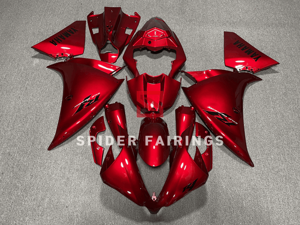 Dark Red-Yamaha YZF R1 2012-2014 – SpiderFairings