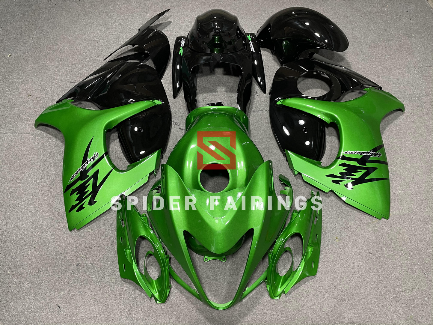 Gloss Green and Black-Suzuki GSXR1300 2008-2018