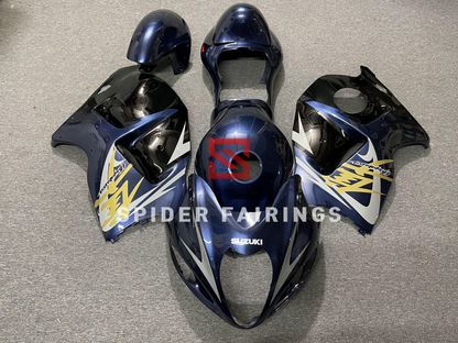 Dark Blue and Black-Suzuki GSXR1300 1997-2007