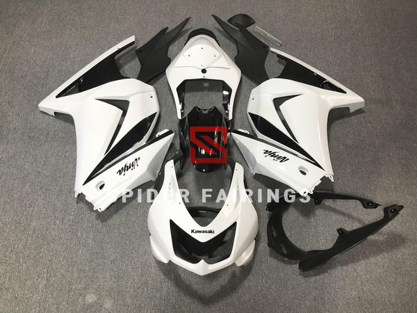 Gloss White-Kawasaki EX250 2008-2013 – SpiderFairings