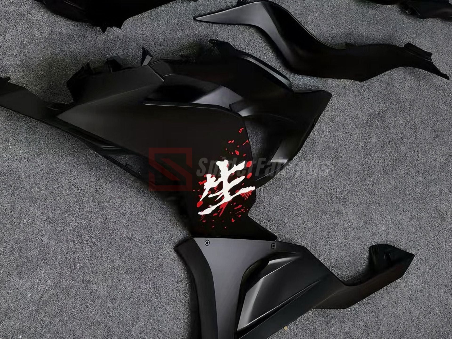 スプラスリー Black and White Cherry Blossom Split Kawasaki ZX-6R 2024