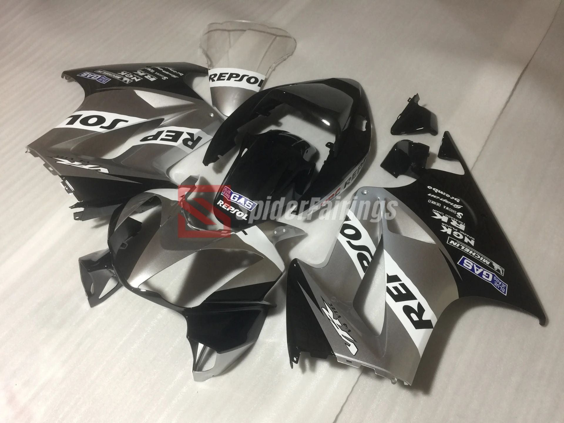 Black Repsol-Honda VFR800 2002-2012