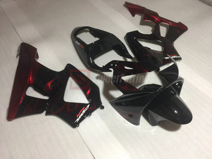 Black and Red-Honda CBR900RR 929 2000-2001