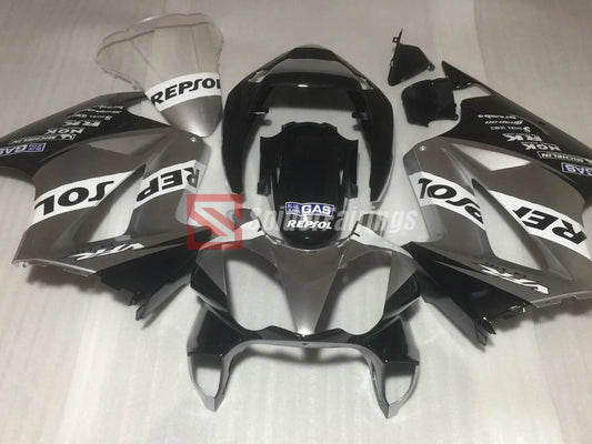 Black and Silver Repsol-Honda VFR800 2002-2012