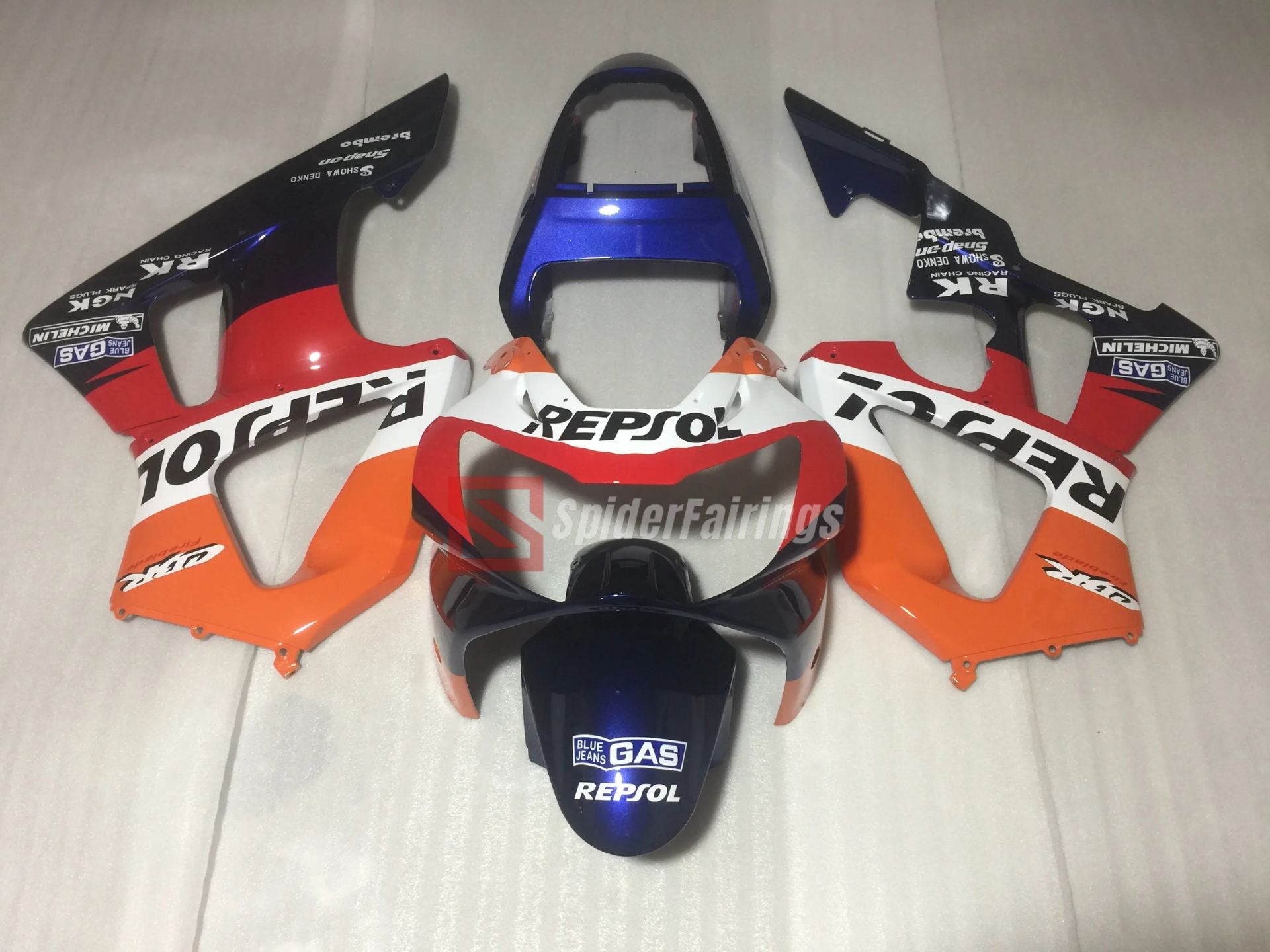 Blue Orange White Red Repsol-Honda CBR900RR 929 2000-2001