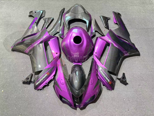 Carbon Fiber Purple-Kawasaki ZX-6R 2007-2008