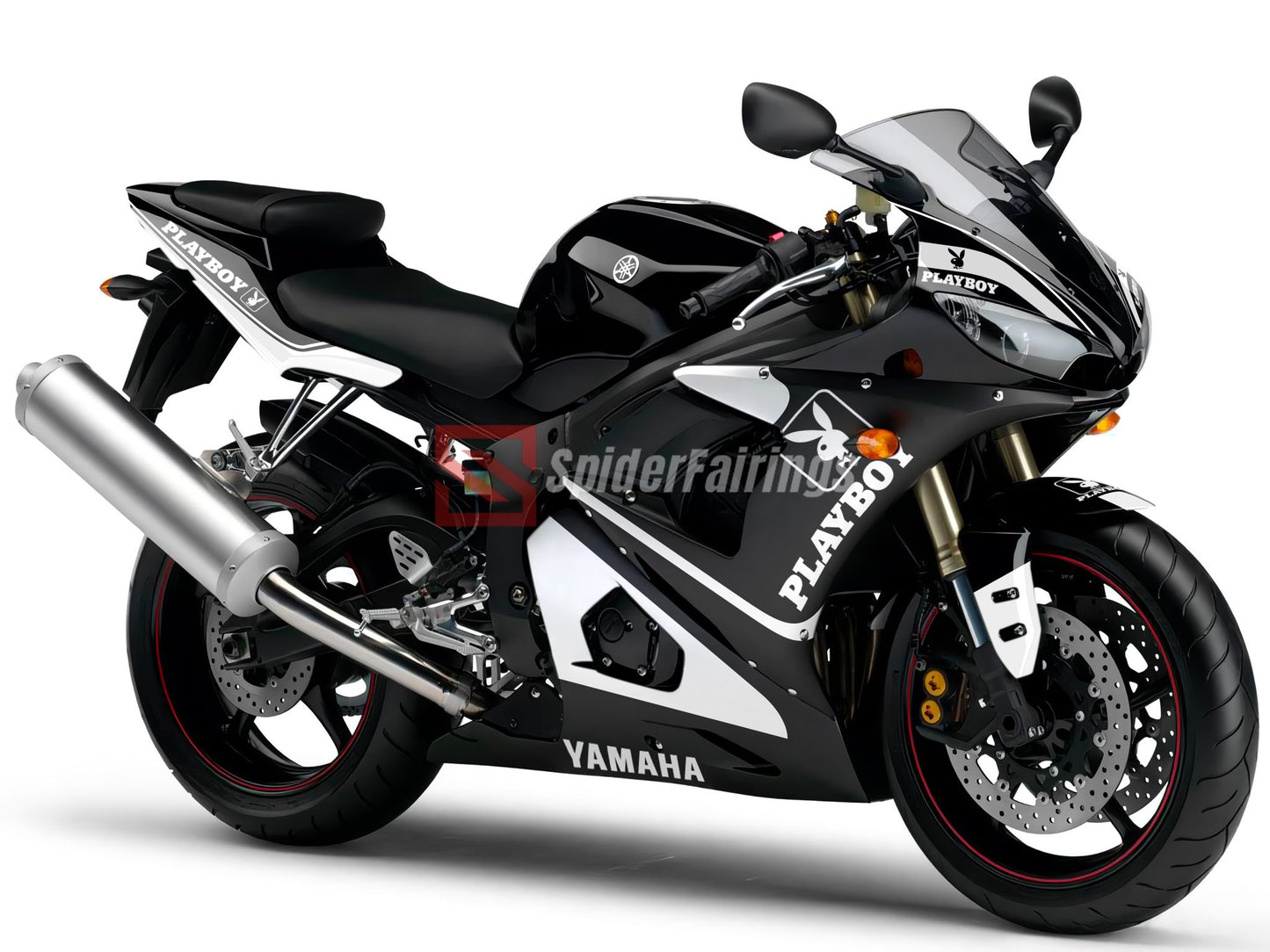 Custom Yamaha R6 Playboy Fairings 2003-2004