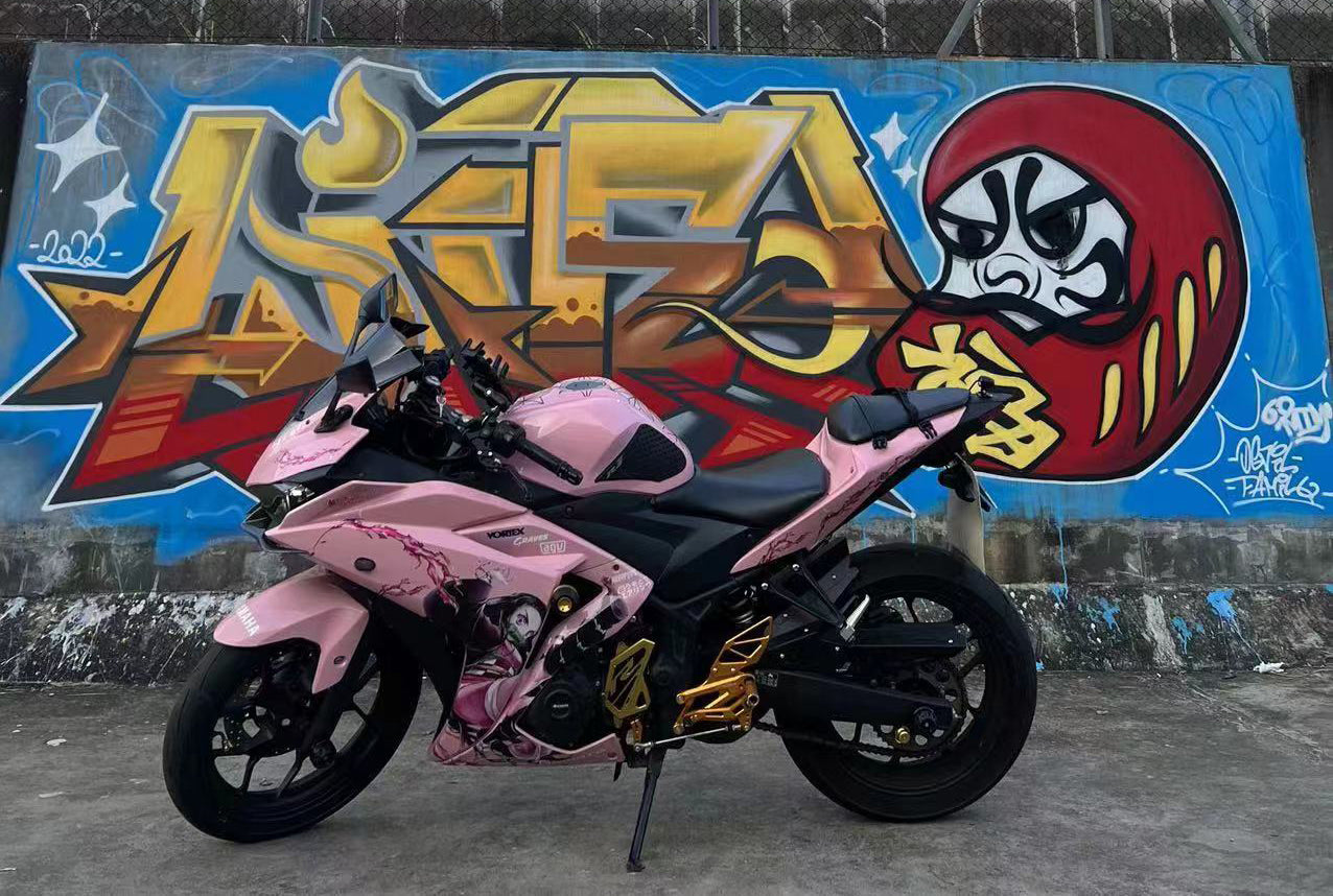 Demon Slayer for Pink-Yamaha Y-R25/R3 2014-2018