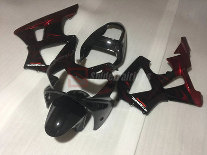 Gloss Black Red-Honda CBR900RR 929 2000-2001