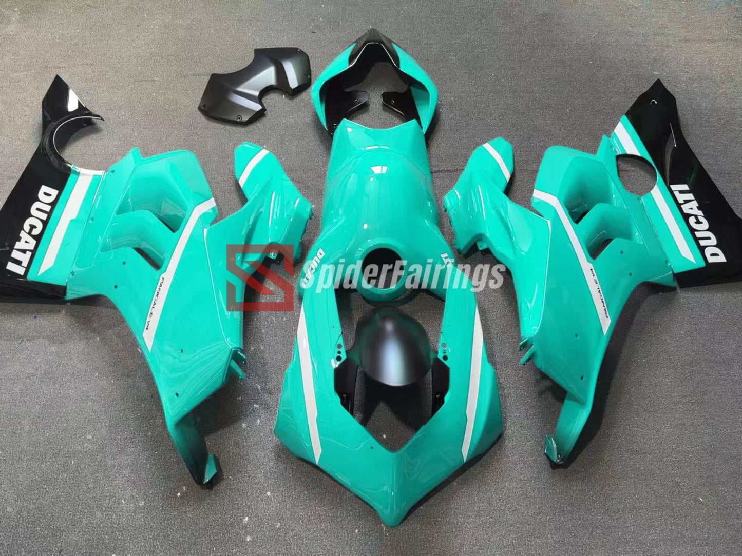 Gloss Cyan-Ducati V4/V4S 2020-2021 