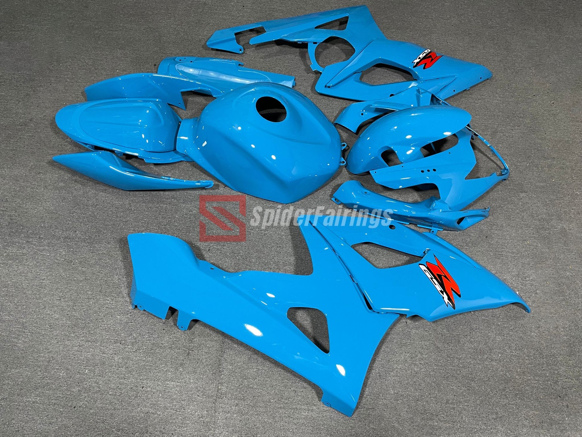 Gloss Light Blue-Suzuki GSXR1000 2005-2006