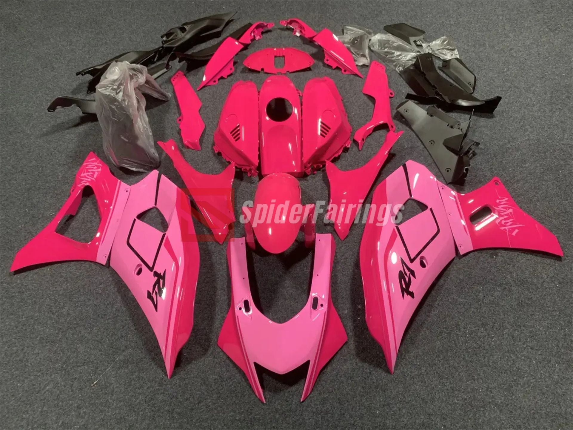 Gloss Pink-Yamaha R7 2021-2025 – SpiderFairings