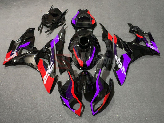 Gloss Purple Red and Black-BMW S1000RR 2009-2014