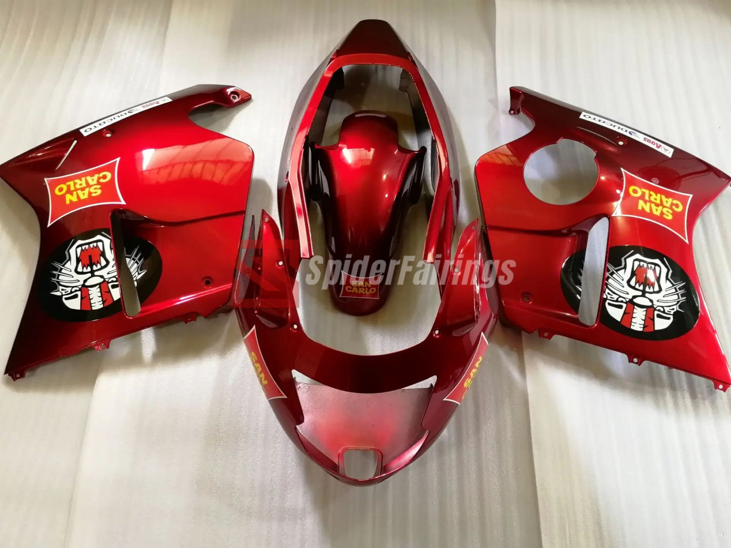 Gloss Red SanCarlo-Honda CBR1100XX 1997-2007