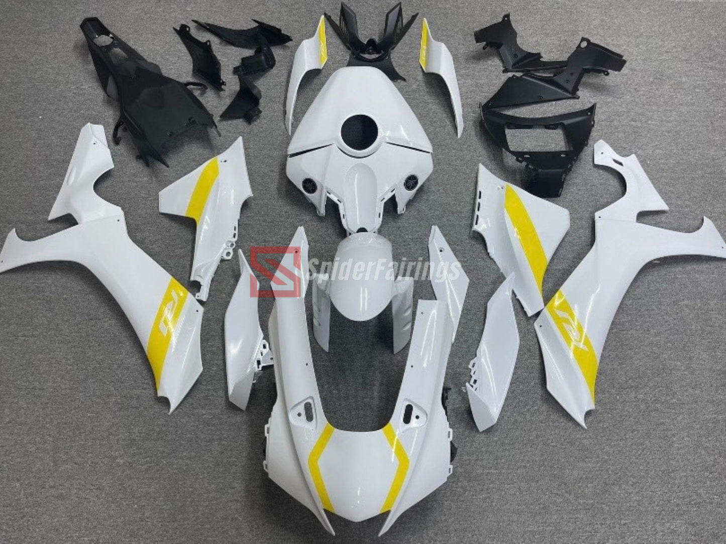 Gloss White-Yamaha R1 2020-2024