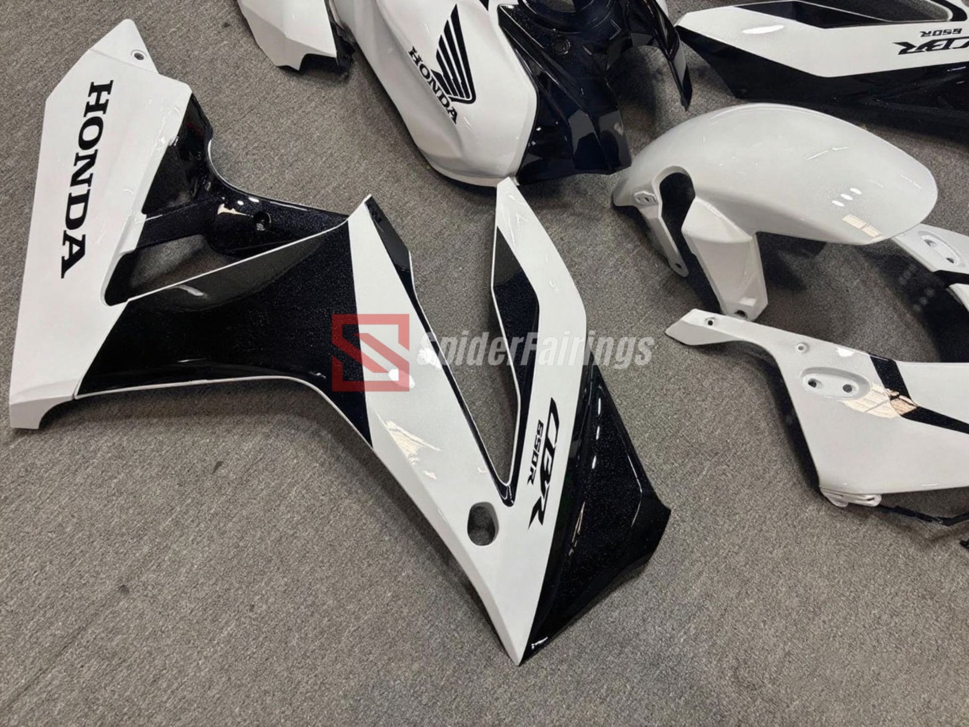 Gloss White Black-Honda CBR650R 2024