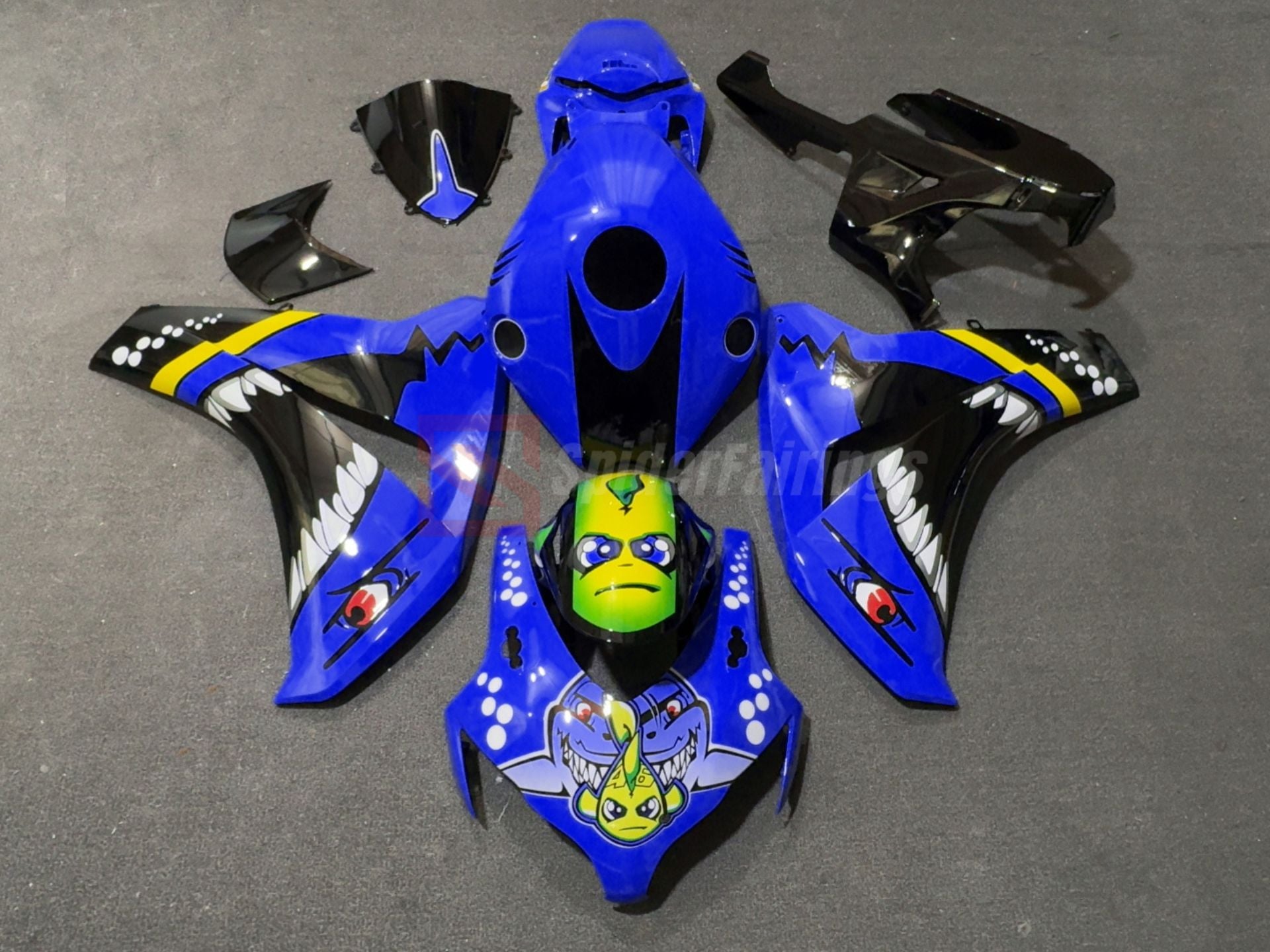 Gloss Blue Shark-Honda CBR1000RR 2008-2011