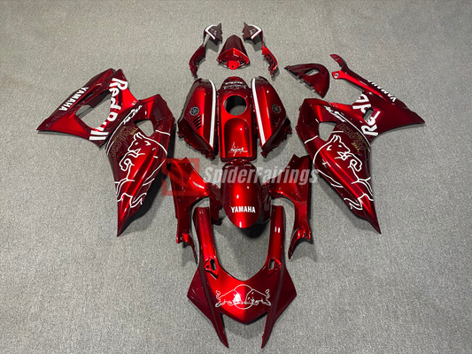 Gloss Candy Red The Peach Edition RedBull-Yamaha R7 2021-2025
