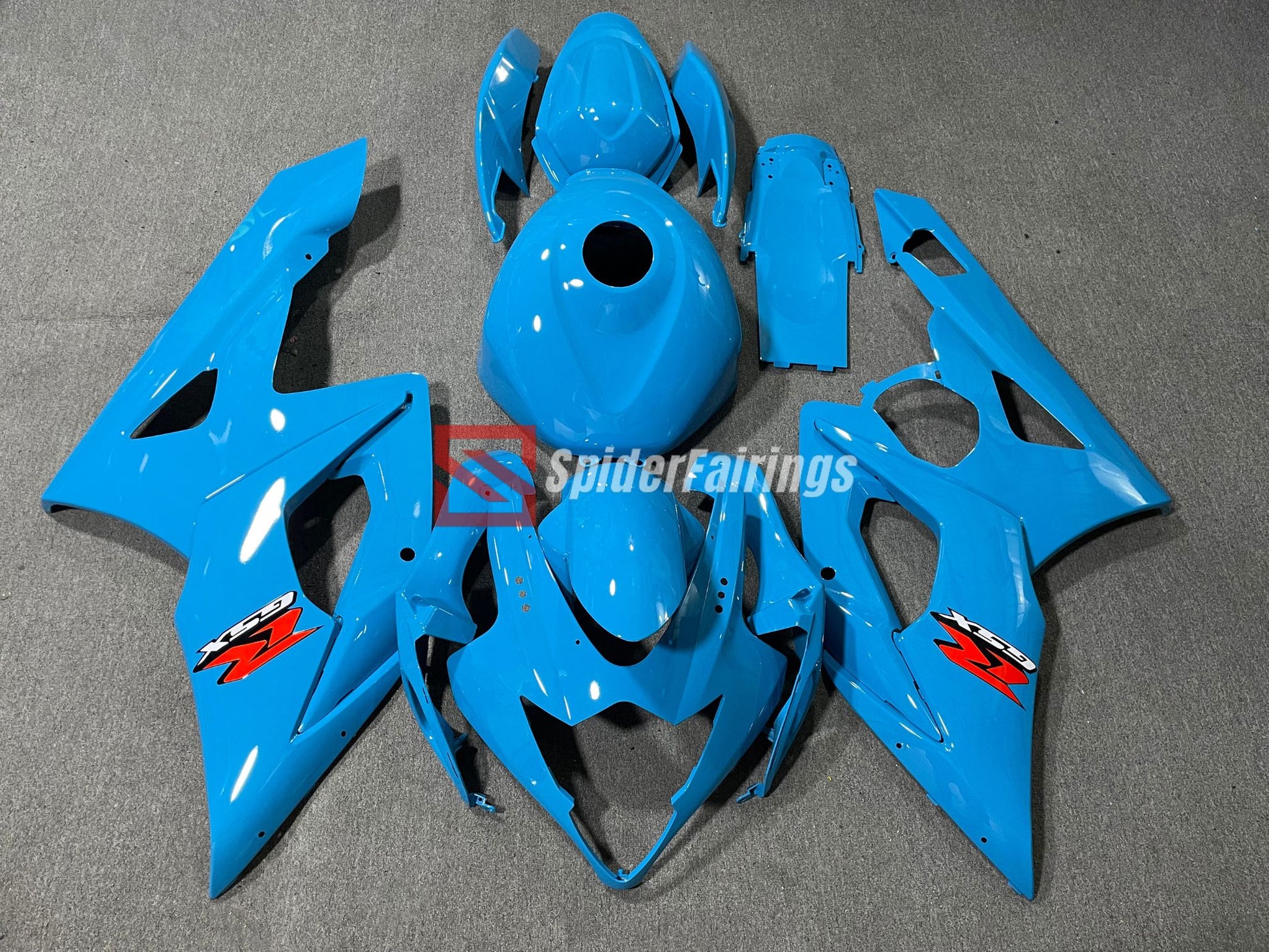 Gloss Light Blue-Suzuki GSXR1000 2005-2006