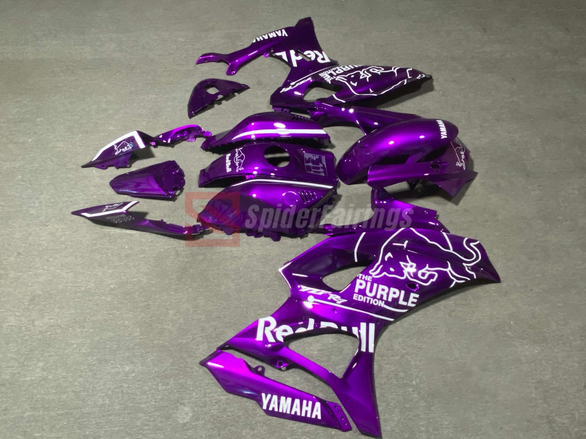 Gloss The Purple Edition RedBull-Yamaha R7 2021-2025 – SpiderFairings