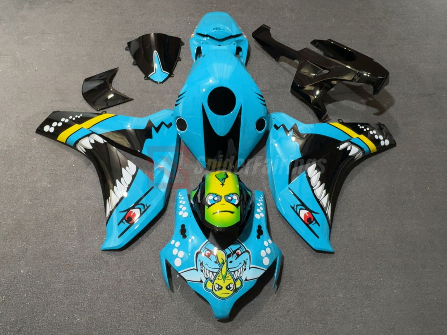 Gloss Skyblue Shark-Honda CBR1000RR 2008-2011