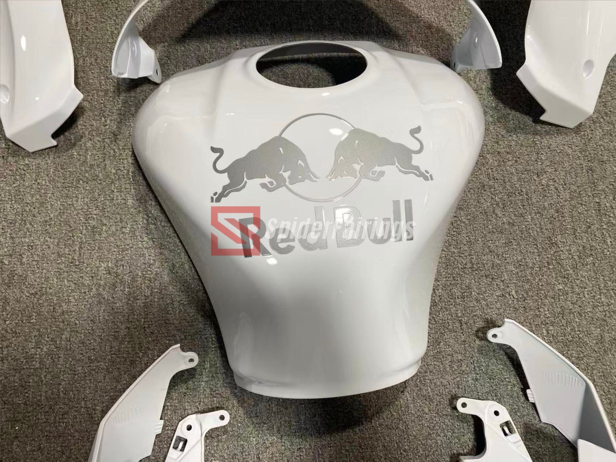 Gloss white edition Redbull-Kawasaki ZX-10R 2021-2025 – SpiderFairings