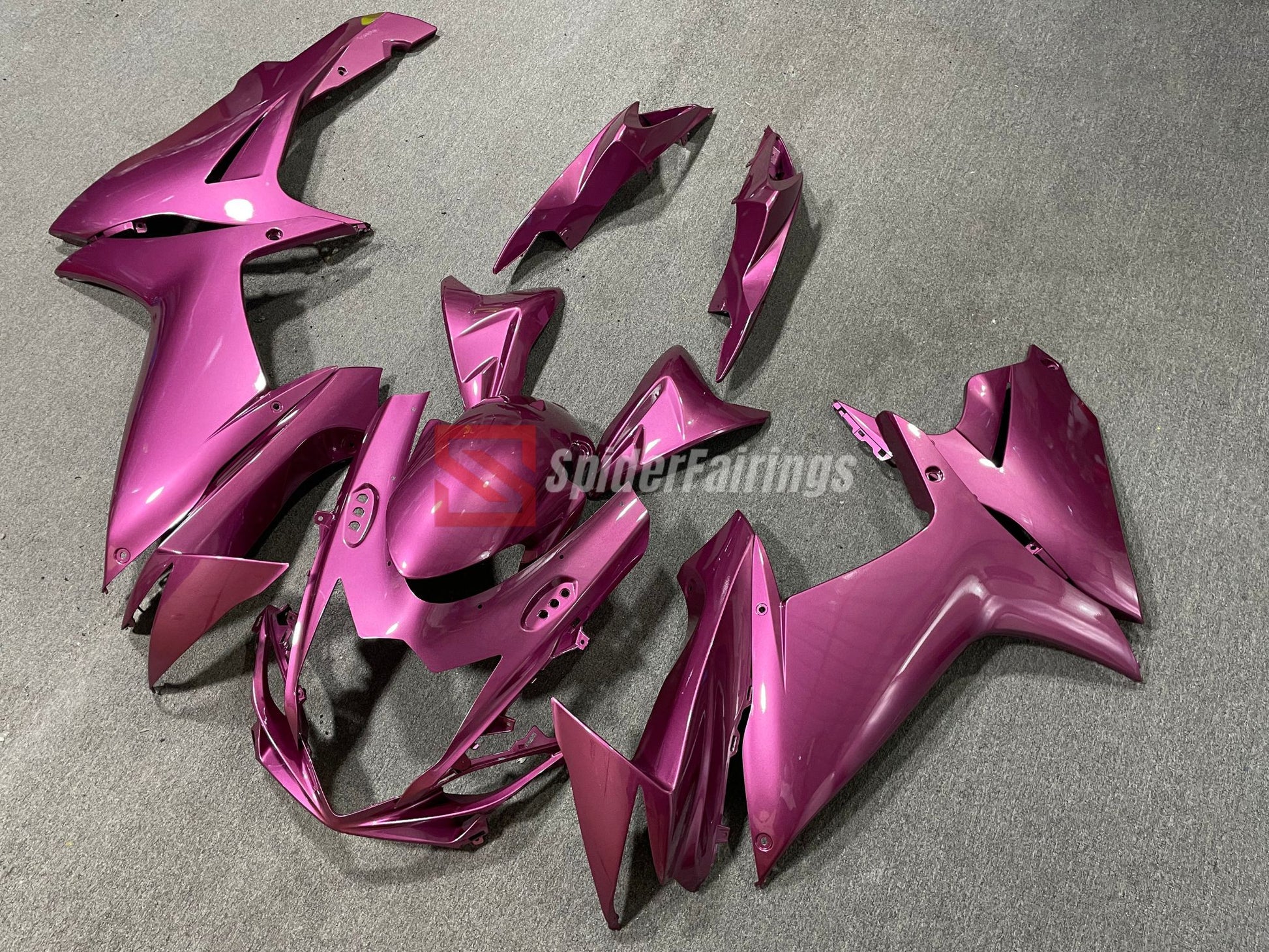 Glossy Bright Pink-Suzuki GSXR600-750 2011-2025