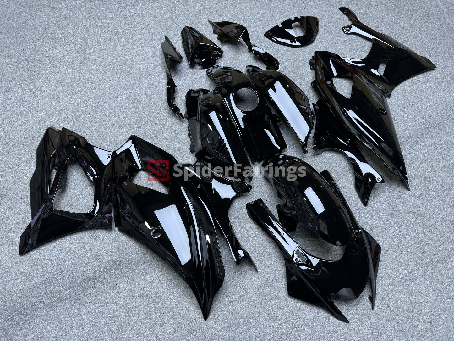Gloss The Pure Black-Yamaha R7 2021-2025
