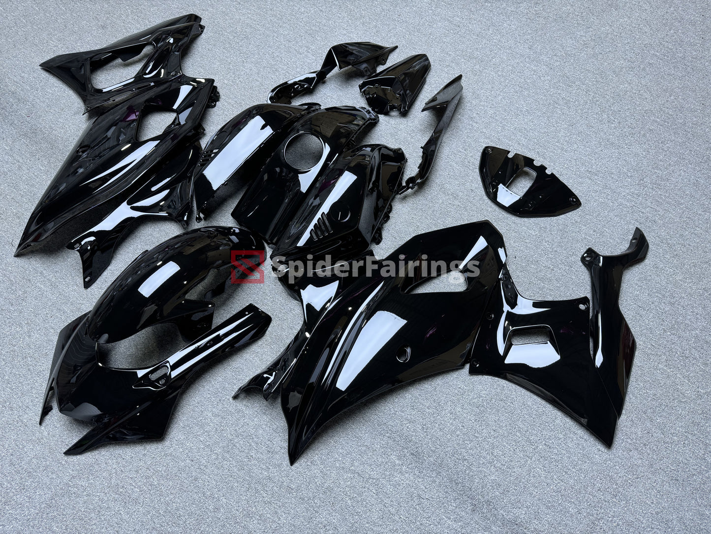 Gloss The Pure Black-Yamaha R7 2021-2025