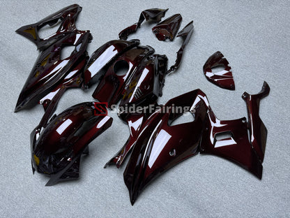 Gloss The Red Carbon Fiber Style-Yamaha R7 2021-2025
