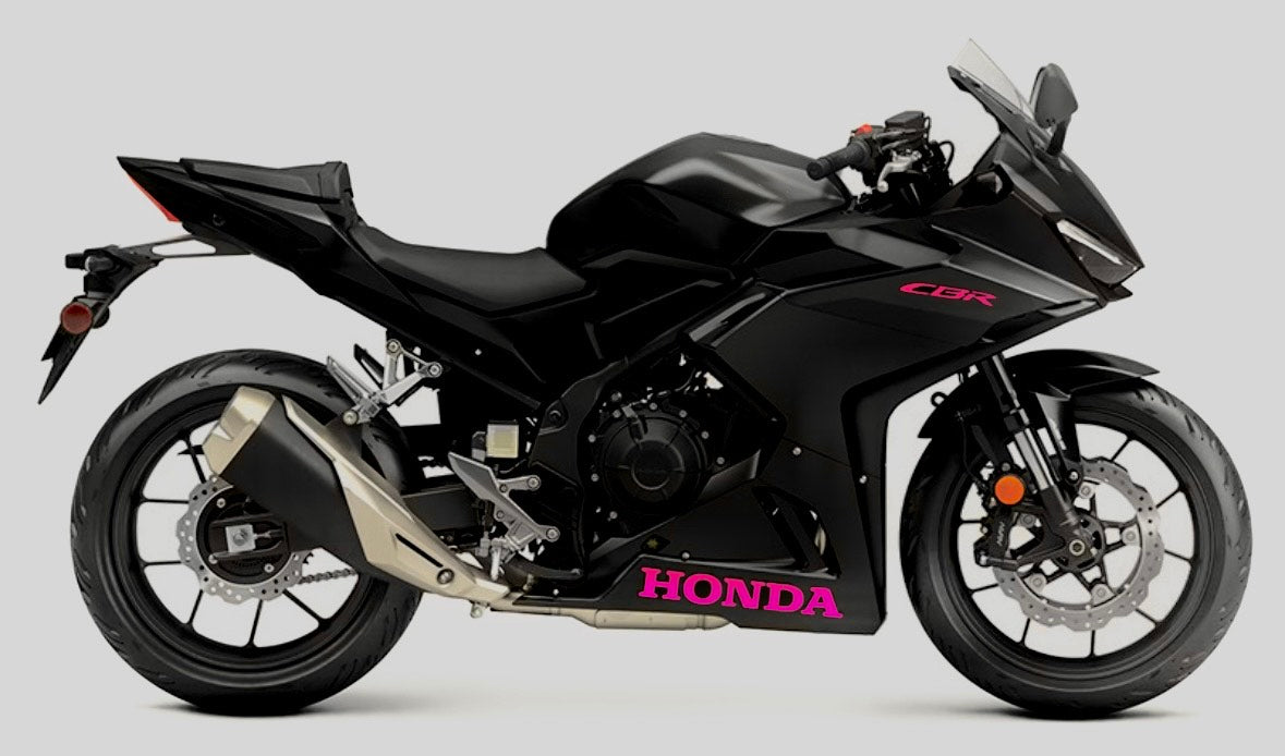 Matte Black-Honda CBR500R 2023