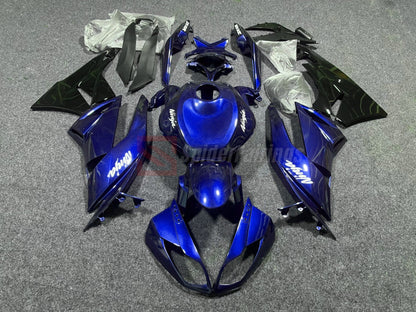 Metallic Blue-Kawasaki ZX-6R 2009-2012