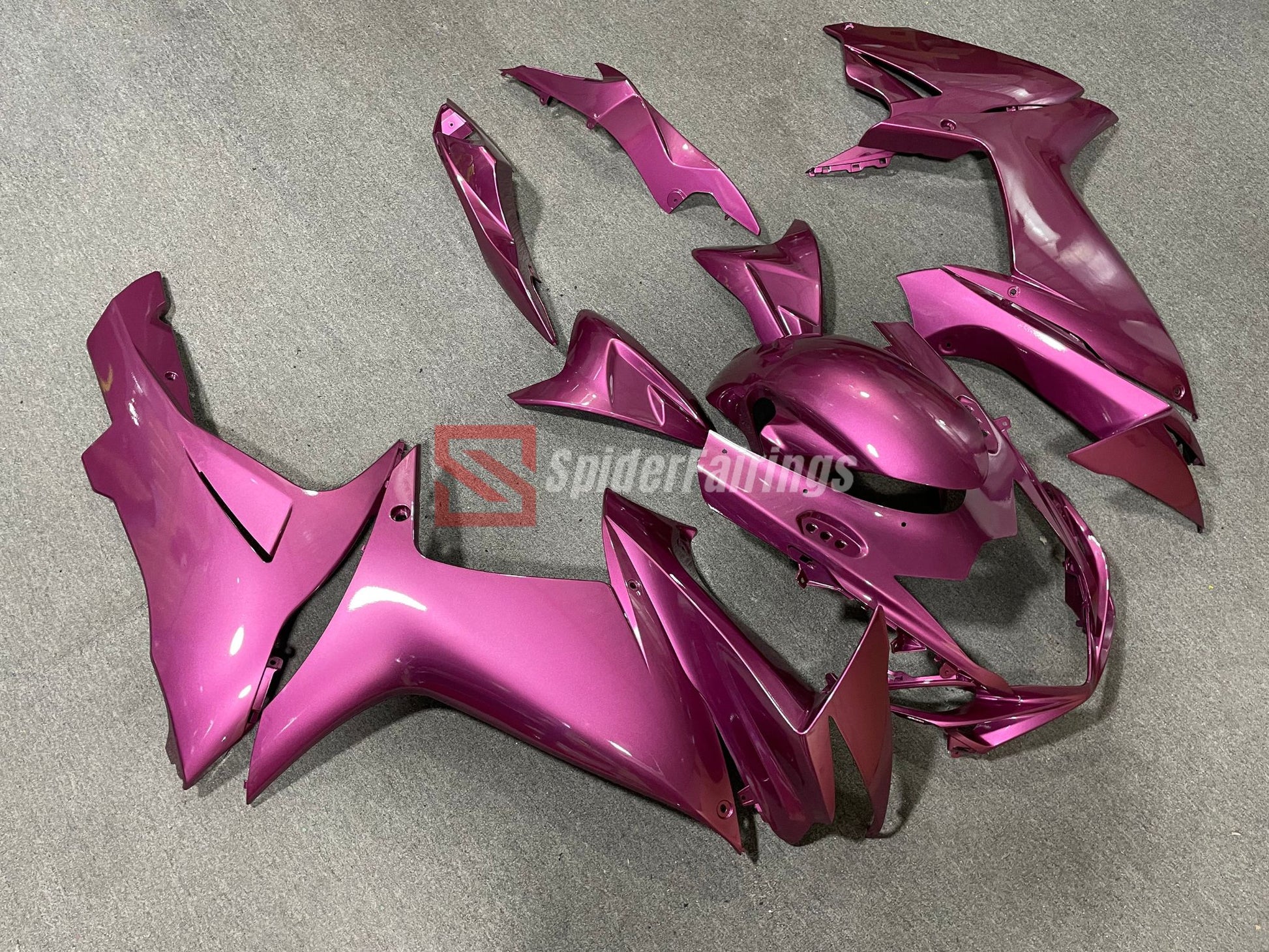 Glossy Bright Pink-Suzuki GSXR600-750 2011-2025