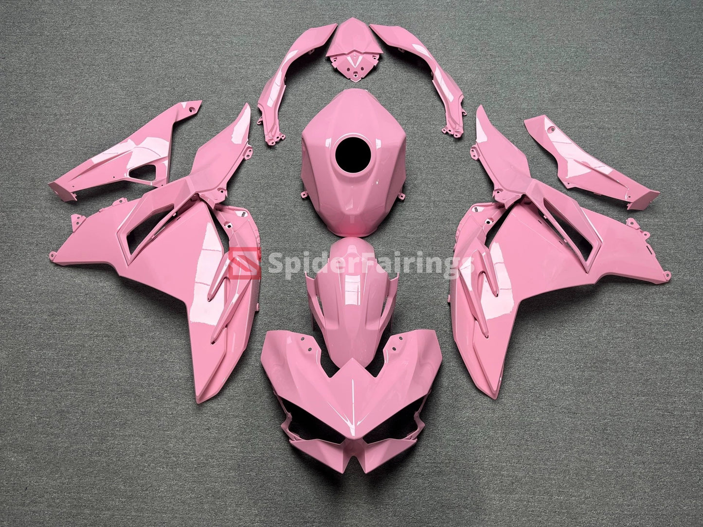 Gloss Pink-Kawasaki Ninja500 2024-2025