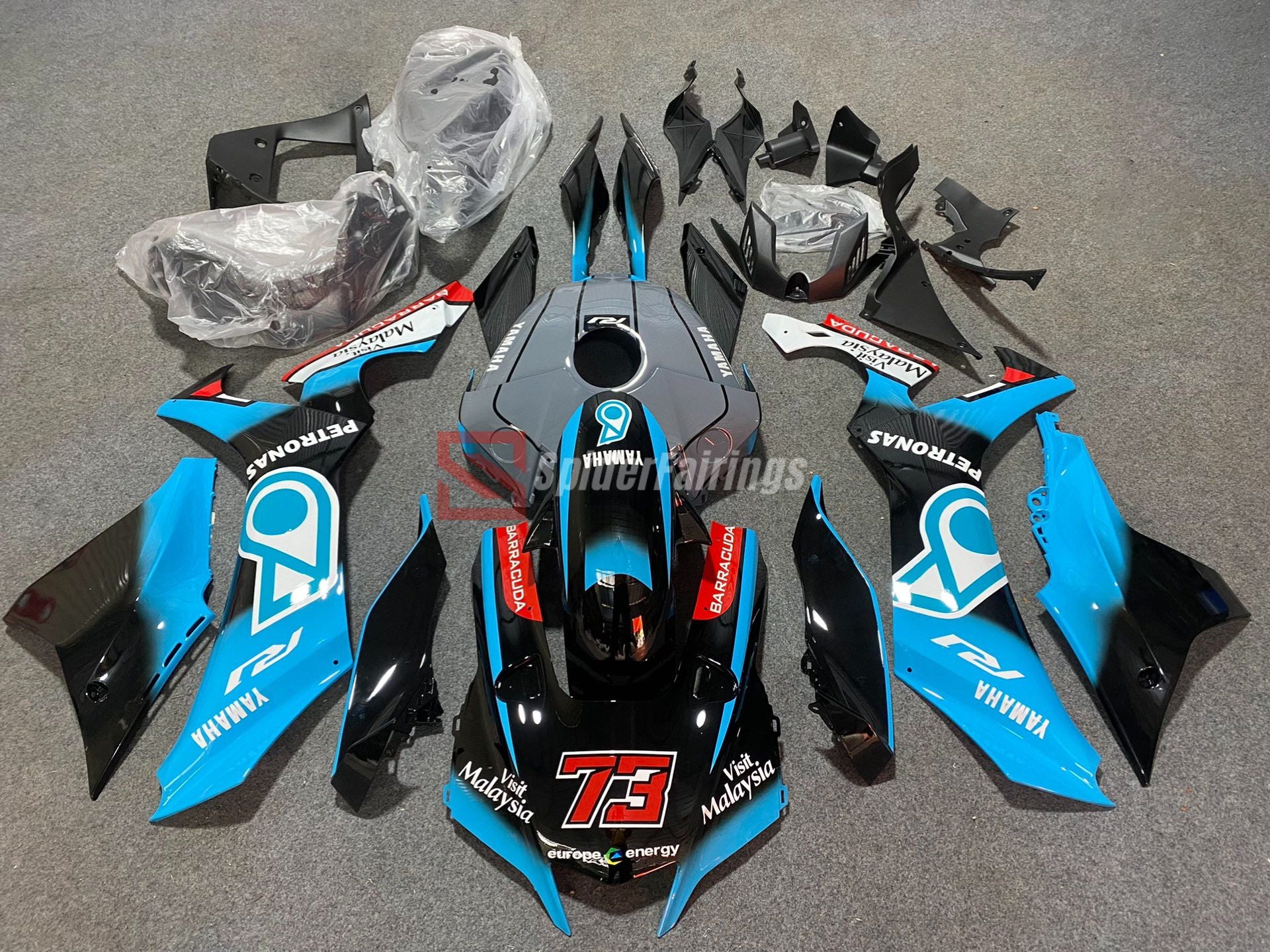 Yamaha YZF R1 Fairing Kits |Motorcycle Fairings – SpiderFairings