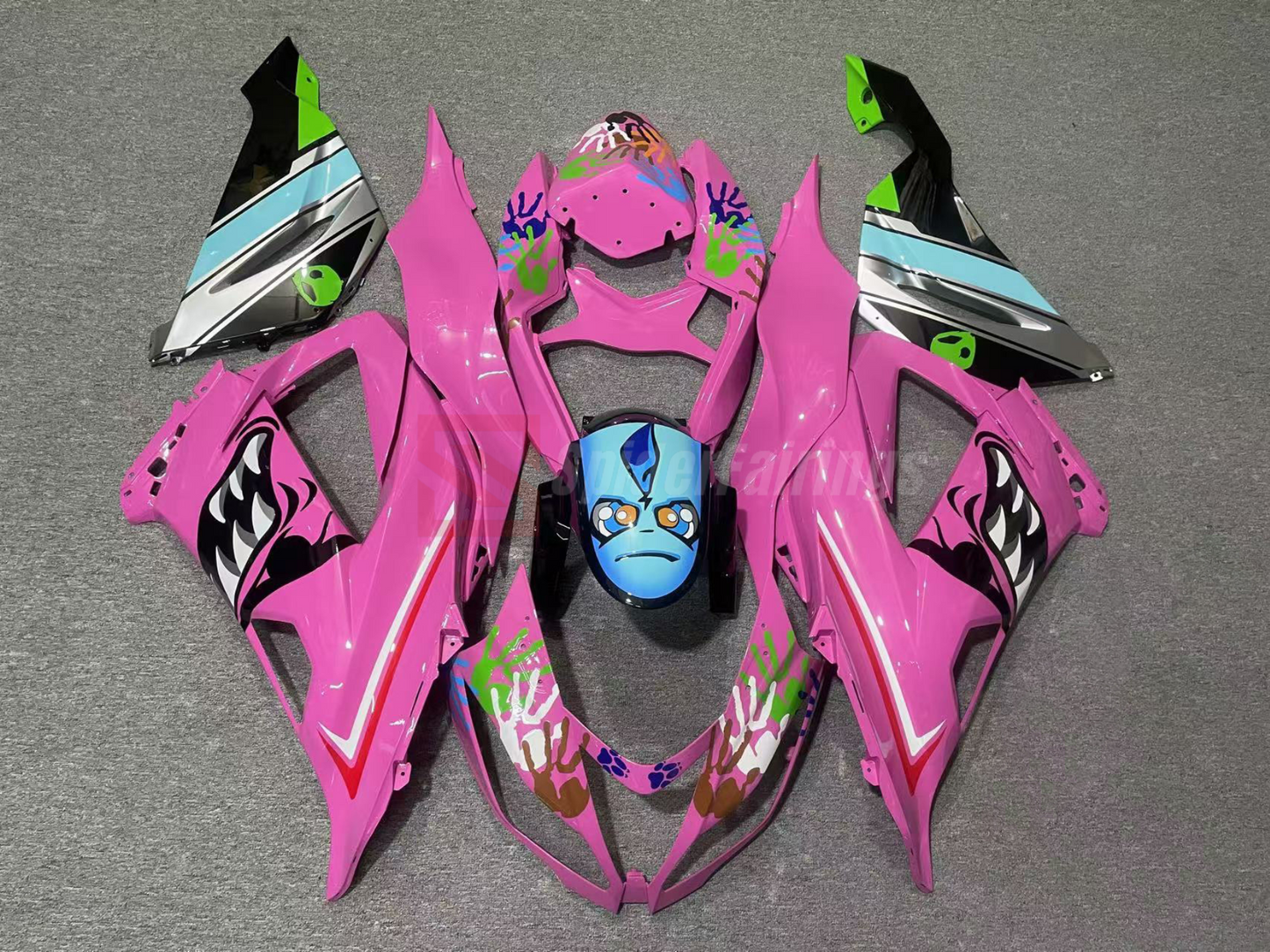 Pink Shark-Kawasaki ZX-6R 2013-2018