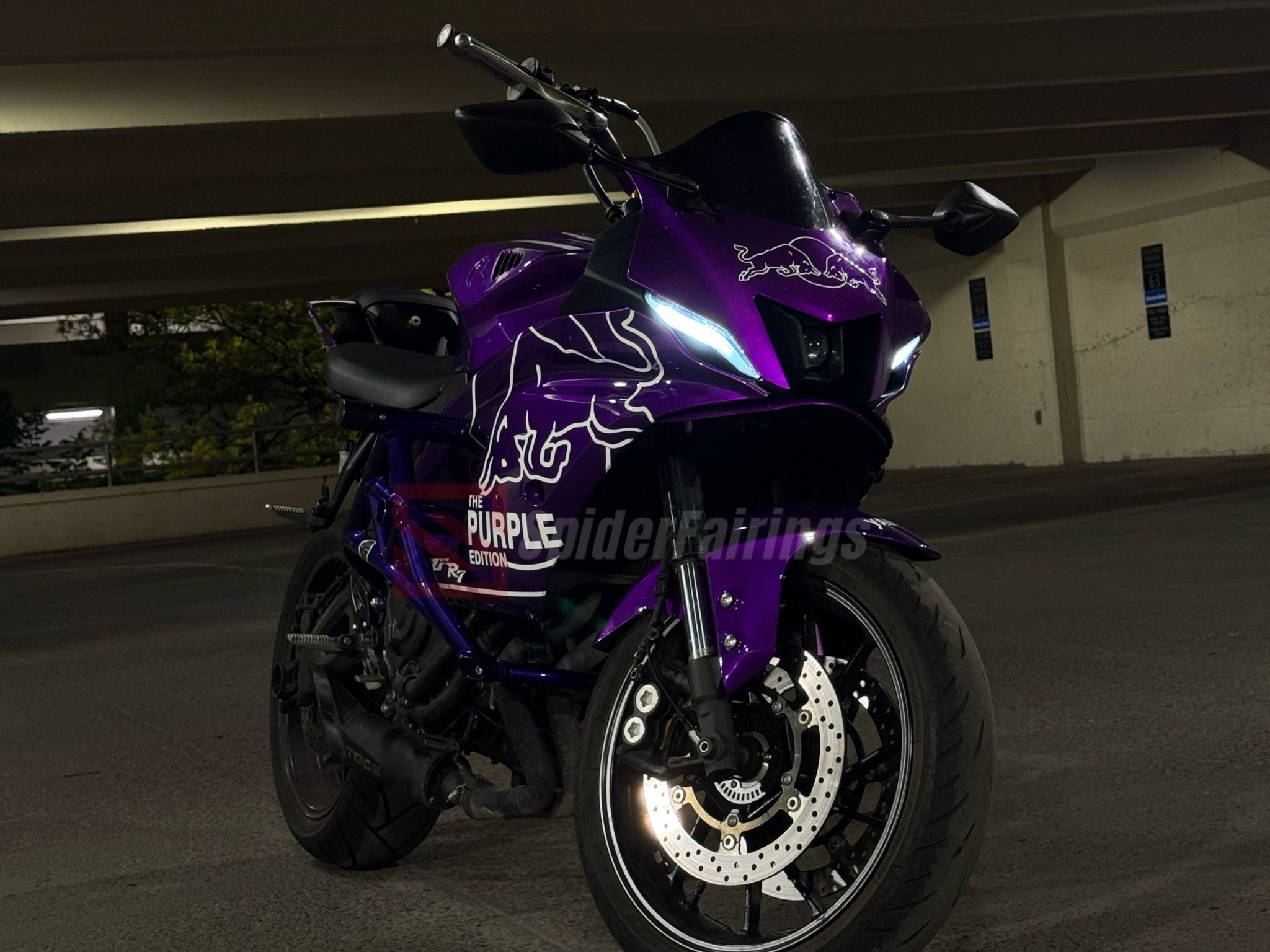 Gloss The Purple Edition RedBull-Yamaha R7 2021-2025 – SpiderFairings