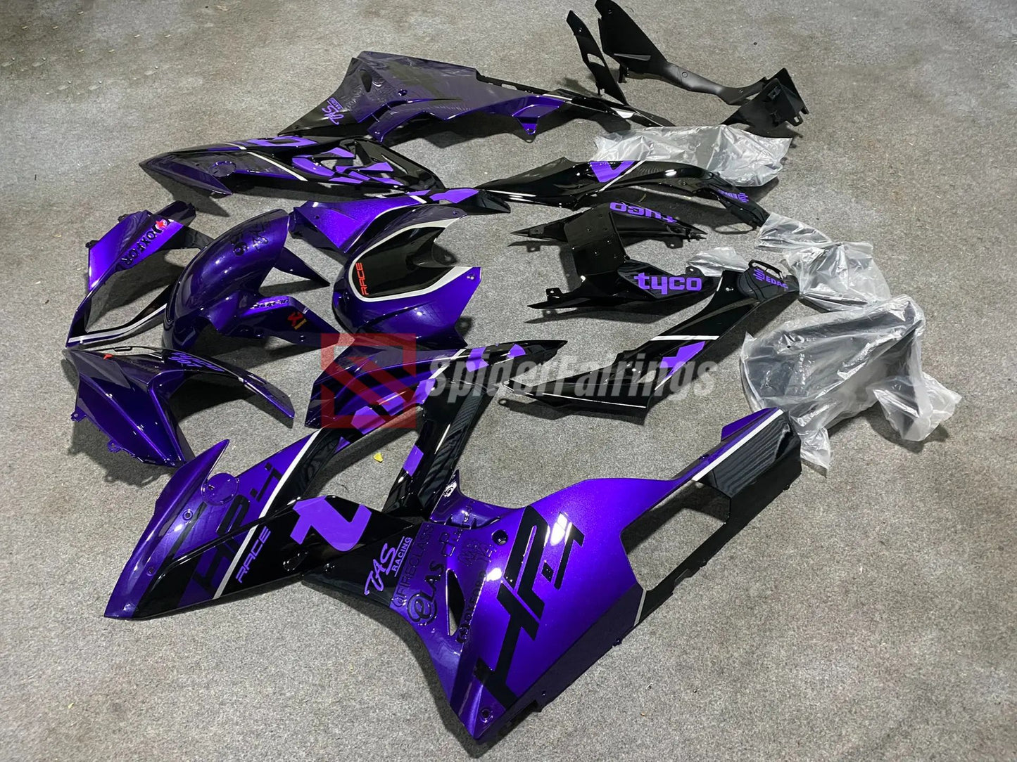 Purple and Black-BMW S1000RR 2015-2016